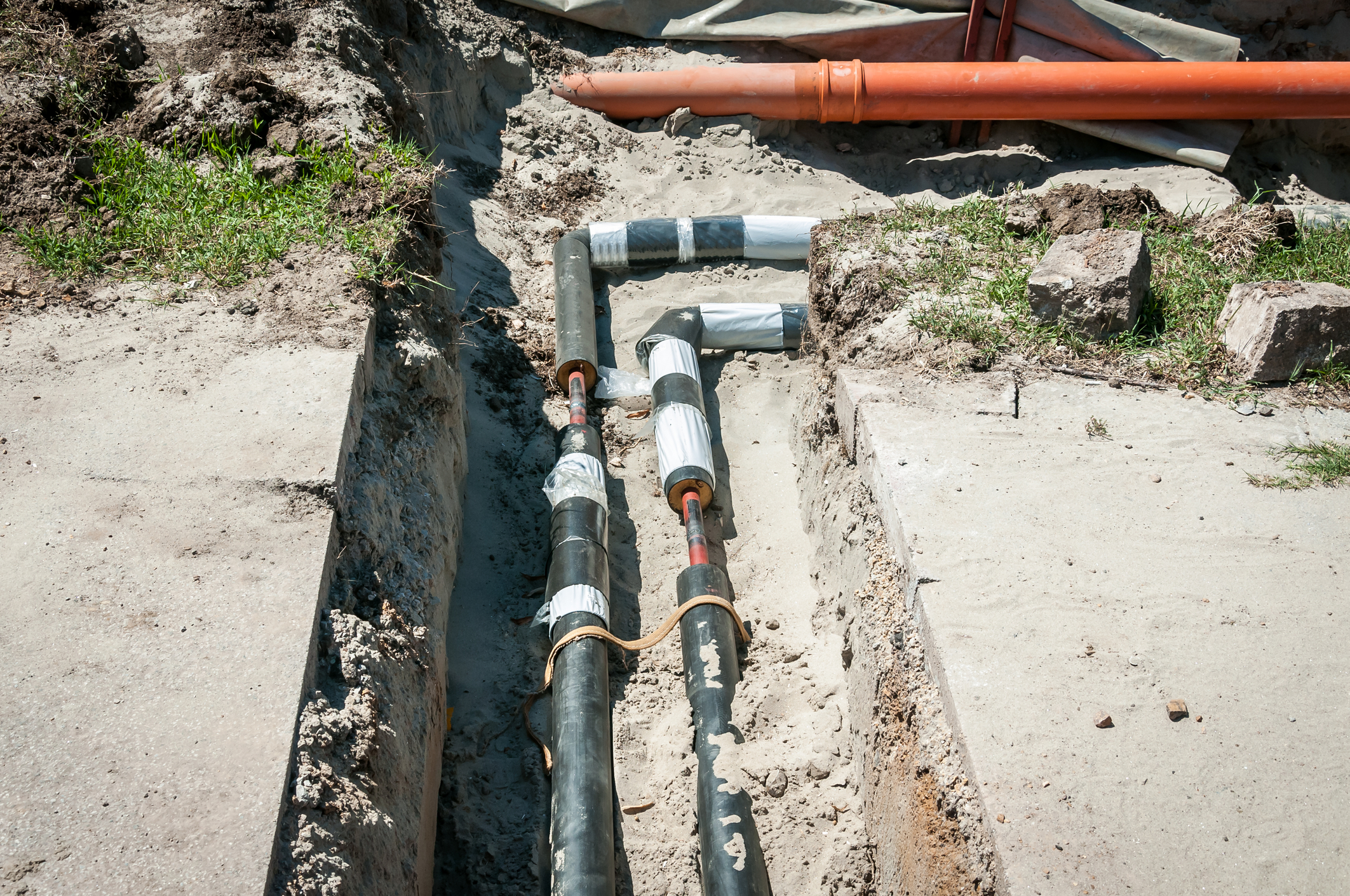 Gas Line Replacement in San Mateo